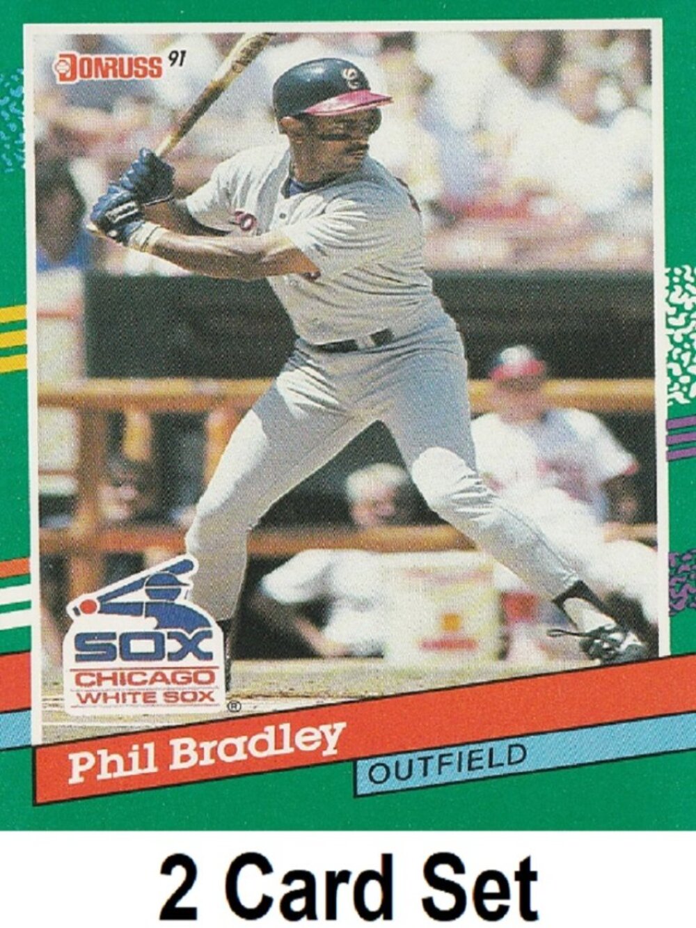 Phil Bradley Baseball Card Collection